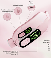 Ceinture chauffante et massante Phenitech pour les règles, avec 4 modes de massage et 3 niveaux de chaleur