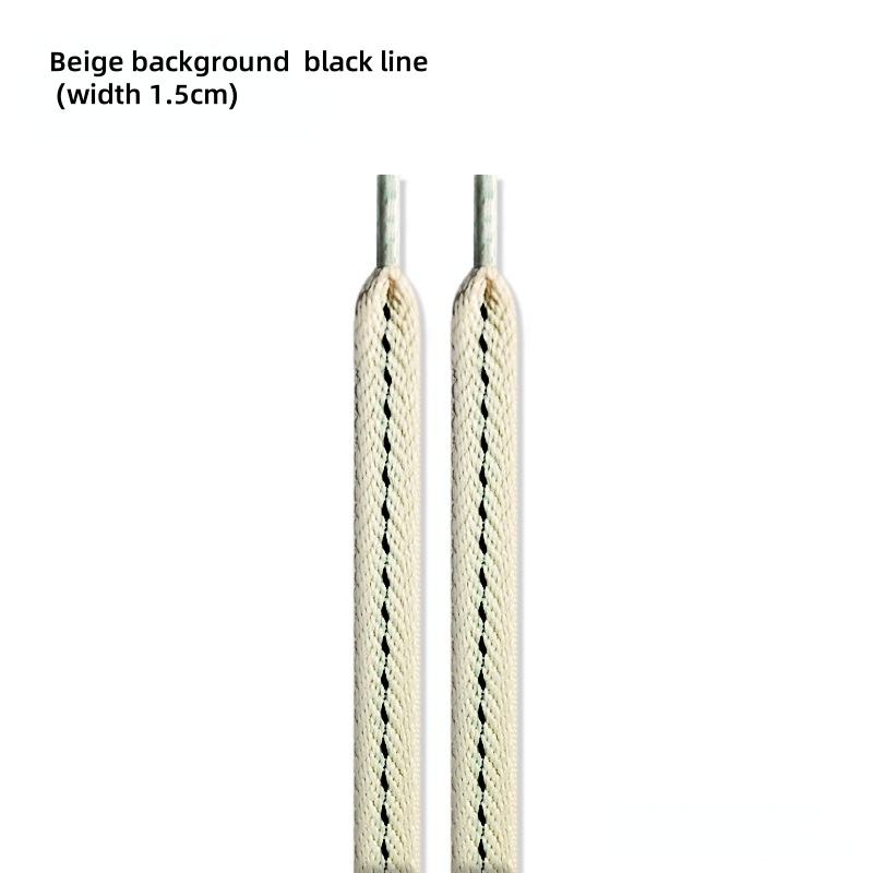 Fond beige ligne noire (largeur 1,5 cm)