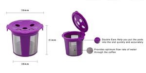 Filtres à café rechargeables noirs pour cafetières Keurig - Product Image 3