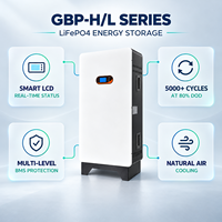 Batterie au lithium LiFePO4 sur roulettes pour usage domestique, 48V 51.2V 314Ah 15kWh 16kWh, longue garantie pour résidence