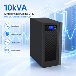 Alimentation sans interruption (ASI) monophasée 10 kVA 230 V 50 Hz à onde sinusoïdale pure pour centre de données UE, salle serveur et équipement de télécommunications - Product Image 4