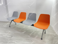 Chaises de salle d'attente de salon en plastique Mingfang 2 3 4 places pour arrêt de bus clinique patient de banque d'hôtel