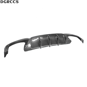 For 6 Series F06 F13 M6 2012-2016 Style Carbon Fiber Rear Lip Rear <b>Diffuser</b> Bumper Lip - Product Image 4