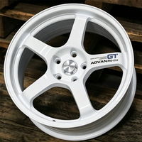 Rines de Aleación Plateados de 15 y 16 Pulgadas, 4x100, 5x100, 5x108, 5x110, 5x112, 5x114.3 para Autos de Pasajeros Honda, Toyota, VW, Audi, Mazda