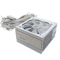 PSU PC Putih 800W 80Plus Bronze untuk Gaming ATX Desktop 500W-800W Catu Daya CPU 8 Pin