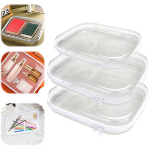 กระเป๋าใส่ดินสอแบบแข็งกันน้ำขนาดเล็ก พร้อมซิป - Product Image 2