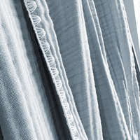 QDTEX nouvelle venue douce 100% bébé mousseline couvertures lit refroidissement bébé coton gaze couvertures jeter pour les nouveau-nés
