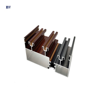 Profilé de fenêtre coulissante en Aluminium, profilé en Aluminium pour verre