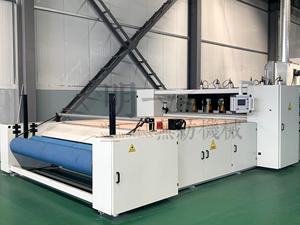 Hoàn toàn tự động cấp công nghiệp chính xác thiết kế tấm cắt & quanh co Máy cắt vải chuyên nghiệp tự động - Product Image 2