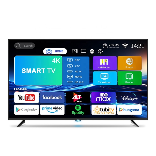 Fabricante 4k Uhd Qled Smart TV Webos 24 32 43 50 55 65 70 75 80 85 98 Pulgadas LED 2k FHD Android google Con Wifi Smart TV