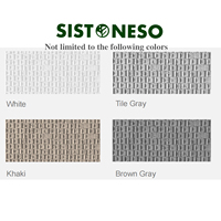 Mosaïque en travertin ultra-mince, flexible et pliable, en pierre naturelle, pour revêtement de façade sur surfaces courbes