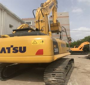 Excavatrice Komatsu Pc200 d'occasion, machine de construction Komatsu200, excavatrice sur chenilles de 20 tonnes d'occasion - Product Image 3