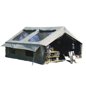 Outdoor Inflatable Wedding and Party <b>Tents</b> Cube Design Oxford Fabric Two Bedrooms Quick Automatic Opening 12㎡ Area - Product Image 2