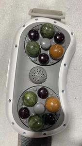 Moxibustión <span class=keywords><strong>Jade</strong></span> rodillo calefacción cinturón cálido amasado Lumbar vientre masajeador para mujer período alivio Abdomen - Product Image 3