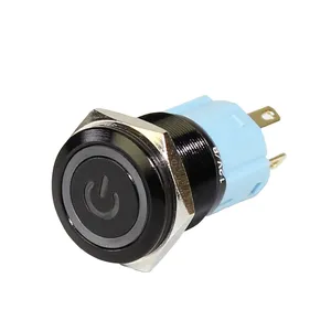 LAS3-16F-11EP 16mm Power Mark LED Push Button Switch