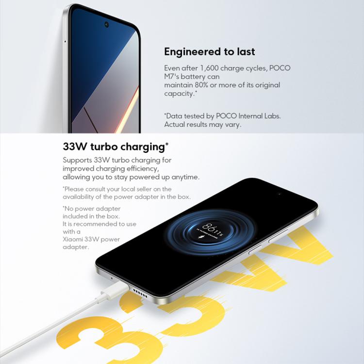 早期予約 POCO M7 6GB/128GB シルバー 【公式通販】