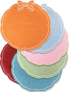 Nouveau design <span class=keywords><strong>de</strong></span> dessous-<span class=keywords><strong>de</strong></span>-plat en tissu 100% polyester avec nœud, pour la décoration <span class=keywords><strong>de</strong></span> la maison, <span class=keywords><strong>de</strong></span> la cuisine, <span class=keywords><strong>des</strong></span> mariages et <span class=keywords><strong>des</strong></span> fêtes - Product Image 6