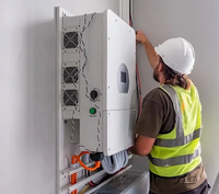Panel Surya 20000Watt 40Kw 50Kw Sistem Penyimpanan Energi Surya Rumah Tangga Lengkap Sistem Hybrid PV 20Kw Paket Rumah dengan Baterai untuk Rumah