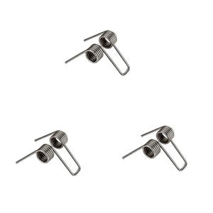 Resorte de torsión Servicios de forma de alambre personalizado Resorte de torsión doble de acero inoxidable Parte de detectores de metales industriales - Product Image 1