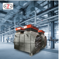 Chauffe-air électrique rectangulaire vertical à bride en acier inoxydable Hengye pour séchage et réchauffement des gaz de process en conduite