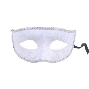<span class=keywords><strong>Masque</strong></span> Vénitien Rétro Doré, Argent, Noir, <span class=keywords><strong>Blanc</strong></span>, Motif Peint, <span class=keywords><strong>Masque</strong></span> de Bal Masqué en Plastique pour Halloween Cosplay Party - Product Image 3