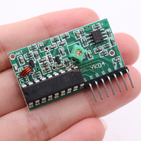 Module sans fil 4 canaux PT2272/PT2262 avec télécommande 433 MHz PT2272-M4 YK04 433M