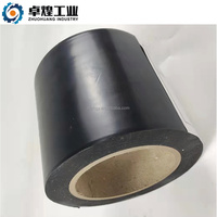 Cinta de Envoltura de Polietileno ISIEP Profesional OEM de Una Sola Cara, de Goma, para Mantenimiento Global de Tuberías, Protección Contra la Corrosión, 0.4 mm