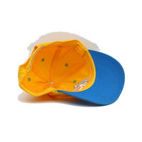 Topi Trucker Polyester Berkualitas Tinggi Bordir Grosir Desain Kustom Dua Warna 6 Panel Topi Pria Model Dad Cap BASEBALL CAP