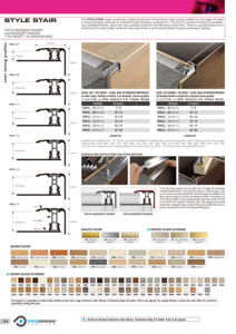 Style Escalier L Top En Finitions En Bois Et Finitions Anodisées Pin Insert Profils De Base En Aluminium Pour Escaliers Et Marches - Product Image 5