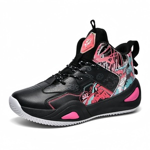 Nouvelles chaussures de <span class=keywords><strong>basket</strong></span>-ball à lacets antidérapantes en mesh à tige haute, confortables toute l'année, semelle extérieure en caoutchouc, respirantes pour hommes et femmes - Product Image 5