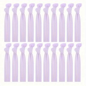 ยางรัดผมแบบผูกปมพิมพ์โลโก้แบรนด์ตามสั่งขายส่งสำหรับเด็กผู้หญิง อุปกรณ์เสริมผม - Product Image 5