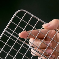 Grille de refroidissement en acier inoxydable GN Pan Wire pour pizza, biscuits, gâteaux, boulangerie, grille de refroidissement pour four, grille de cuisson