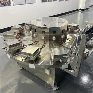 Crêpes automatiques commerciales <span class=keywords><strong>de</strong></span> gaufre d'acier inoxydable faisant la machine avec la cuisson remplissante <span class=keywords><strong>de</strong></span> pâte - Product Image 2