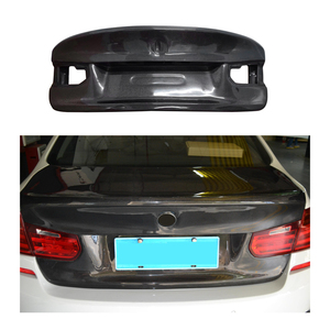 <span class=keywords><strong>Coffre</strong></span> <span class=keywords><strong>arrière</strong></span> en fibre de carbone forgée de style CSL personnalisé avec bec de canard pour BMW Série 3 F30 F35 340i 2017, mise à niveau du <span class=keywords><strong>coffre</strong></span> en carbone - Product Image 1