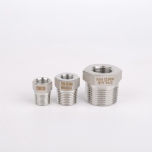 Công suất lớn NPT 3/8*1/8 304 thép không gỉ Ống áp lực cao phù hợp giảm ỐNg Lót - Product Image 4