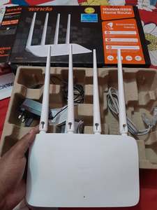 Router WiFi <span class=keywords><strong>Tenda</strong></span> F6 <span class=keywords><strong>N300</strong></span> de 2.4GHz Usado, 4 Antenas Externas de 5dBi, 1 WAN, 3 LAN para Proyectos CPE de ISP - Product Image 5