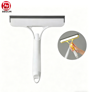 Limpiacristales con chorro de agua para coche, escobilla de goma para limpieza de duchas y baños - Product Image 4