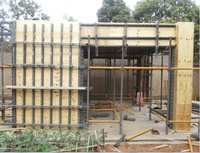 Panneau de coffrage en plastique pour le coulage de béton pour la construction de villas, pour les caniveaux, coffrage en plastique ABS, coffrage en plastique PP