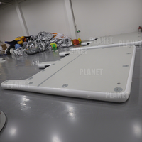 Quai gonflable personnalisé plate-forme de pêche flottante fabricant Stable pour Yacht Sport nautique Swim Jet Ski Parking Marina