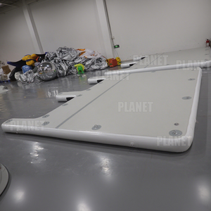 Custom gonfiabile acqua E Dock galleggiante piattaforma di pesca produttore stabile per Yacht Sport acquatici nuoto Jet Ski parcheggio <span class=keywords><strong>Marina</strong></span> - Product Image 2
