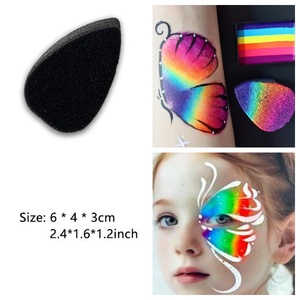 Pintura Corporal y Facial Activada por Agua Multicolor Personalizada al por Mayor, Material Natural <span class=keywords><strong>de</strong></span> Plantas Inofensivo <span class=keywords><strong>para</strong></span> la Piel, <span class=keywords><strong>para</strong></span> <span class=keywords><strong>Maquillaje</strong></span> <span class=keywords><strong>de</strong></span> Efectos Especiales - Product Image 2