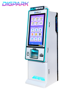 Mesin Penukar Token Logam Layanan Mandiri Dengan Penerima Uang Kertas dan Dispenser Koin untuk Area Pembayaran Pusat Permainan Arcade