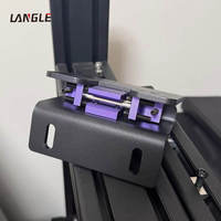 Kit de Ajuste Preciso de Aluminio VESA para Simulador, Soporte de Pantalla con Microajuste, Piezas de Repuesto para Montaje de Monitor