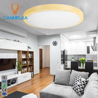 Décoration moderne chambre lampe blanc chaud salon lumière mode maison ronde Led plafonnier, plafonniers led luminaires