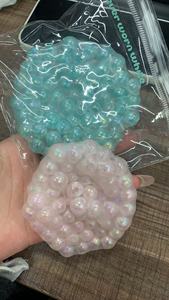 ของเล่นบับเบิ้ลหลากสีแบบขายส่ง แผ่นไข่มุก เชือกเสียงดัง สร้างสรรค์ บรรเทาความเครียด ของเล่นบีบคลายเครียด - Product Image 4