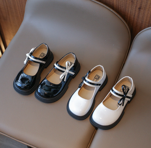 Zapatos de Vestir de Princesa para Niñas, Nuevos Modelos de Primavera, Suela Suave, Cuero Brillante, para Niñas - Product Image 2