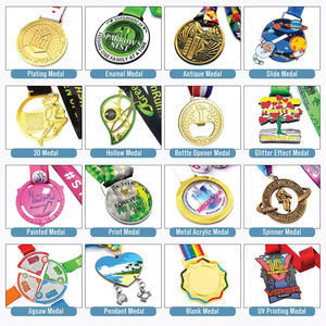 Médailles en métal en gros pour les arts martiaux, la lutte, la natation, le basketball, le taekwondo, la boxe, le tir à l'arc, le tir sportif, le taï-chi, les trophées et les plaques - Product Image 2