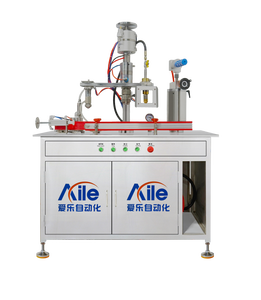 Machine <span class=keywords><strong>de</strong></span> remplissage pneumatique semi-automatique Aile pour les bombes aérosols <span class=keywords><strong>de</strong></span> crème solaire, <span class=keywords><strong>de</strong></span> parfum, <span class=keywords><strong>de</strong></span> <span class=keywords><strong>spray</strong></span> corporel, <span class=keywords><strong>de</strong></span> <span class=keywords><strong>peinture</strong></span>, en acier inoxydable 304 et en plastique - Product Image 1