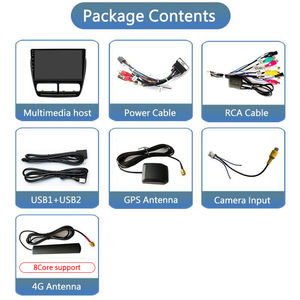 Système multimédia automobile Android, autoradio pour Fiat Doblo <span class=keywords><strong>2010</strong></span>-2015, lecteur vidéo, écran QLED - Product Image 3