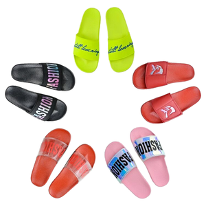 Greatslides 2026 New China Logo Design High Quality Canvas Light Weight Embossed Slippers Men Unisex Waterproof Breathable - Product Image 2